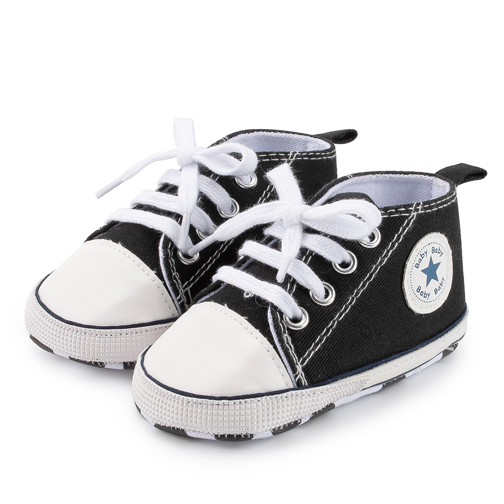Picture of Amazon popular baby shoes baby shoes classic canvas shoes children's shoes soft bottom toddler shoes baby shoes