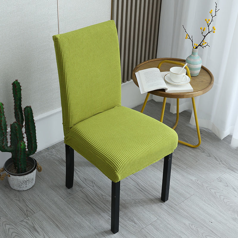Picture of Thickened Chair Cover Universal Household Dining Chair Cover Elastic One-Piece Stool Cover Dining Table and Chair Cover Backrest Cushion