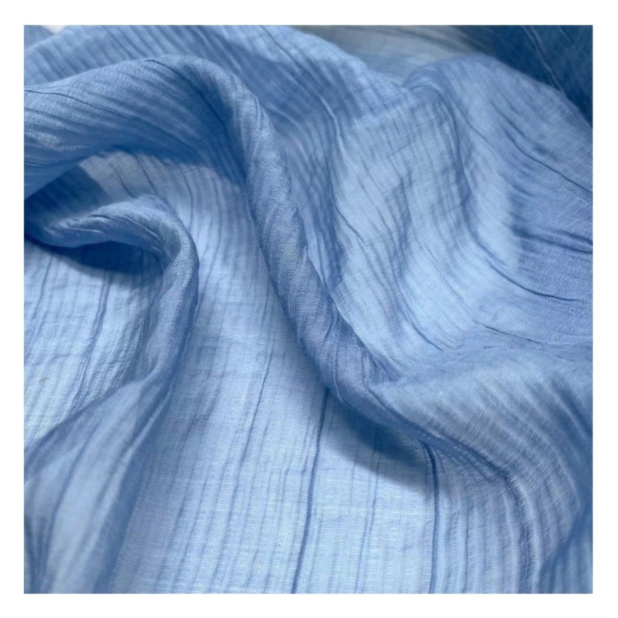 Lightweight Antique Han Dynasty Sun Protection Clothing Brocade Tencel Pleated Spring and Summer Dress Shirt Tencel Dragon and Phoenix Strip Fabric