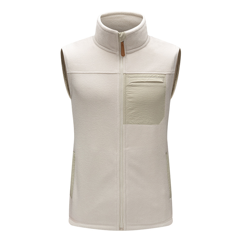 Picture of Vest Men's Spring and Autumn Fleece Sleeveless Fleece Vest Outdoor Fleece Vest Vest Women Fleece Jacket