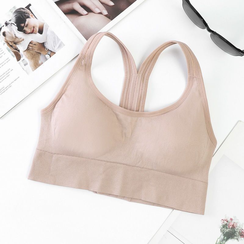 Picture of Nylon Underwear Women's Push-Up Shockproof Running Bra Without Steel Ring Beautiful Back Yoga Tube Top Cross-Border Hot Sale
