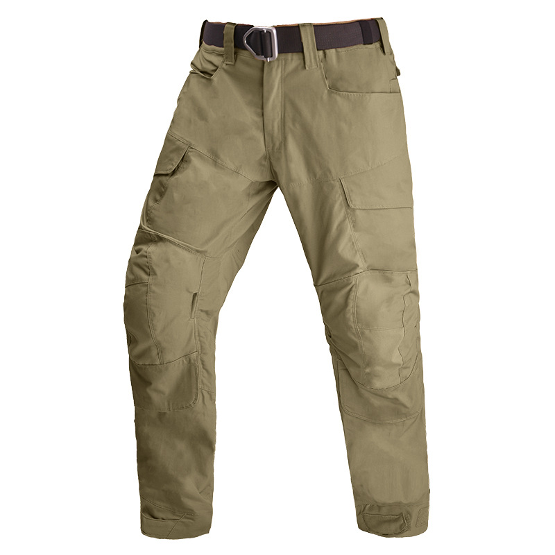 Picture of Dragon Armor Assault Tactical Pants Long Straight Camouflage Pants Men's Training Pants Water-Repellent Work Pants Hiking Pants
