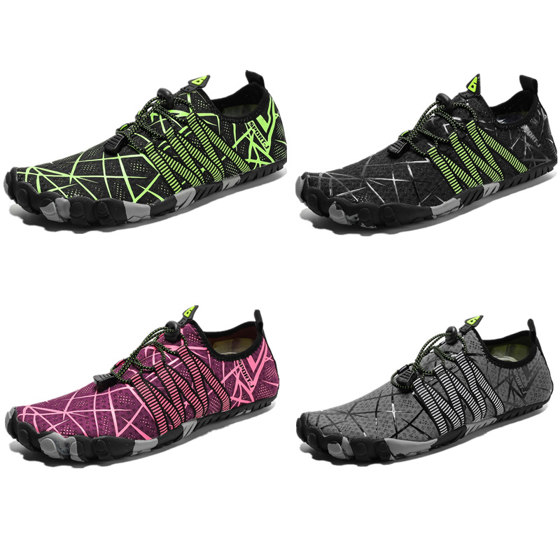 Outdoor Wading Quick-Drying Shoes Amphibious River Tracing Shoes Breathable Beach Water Shoes Barefoot Shoes Diving Shoes Five-Finger Shoes Soft