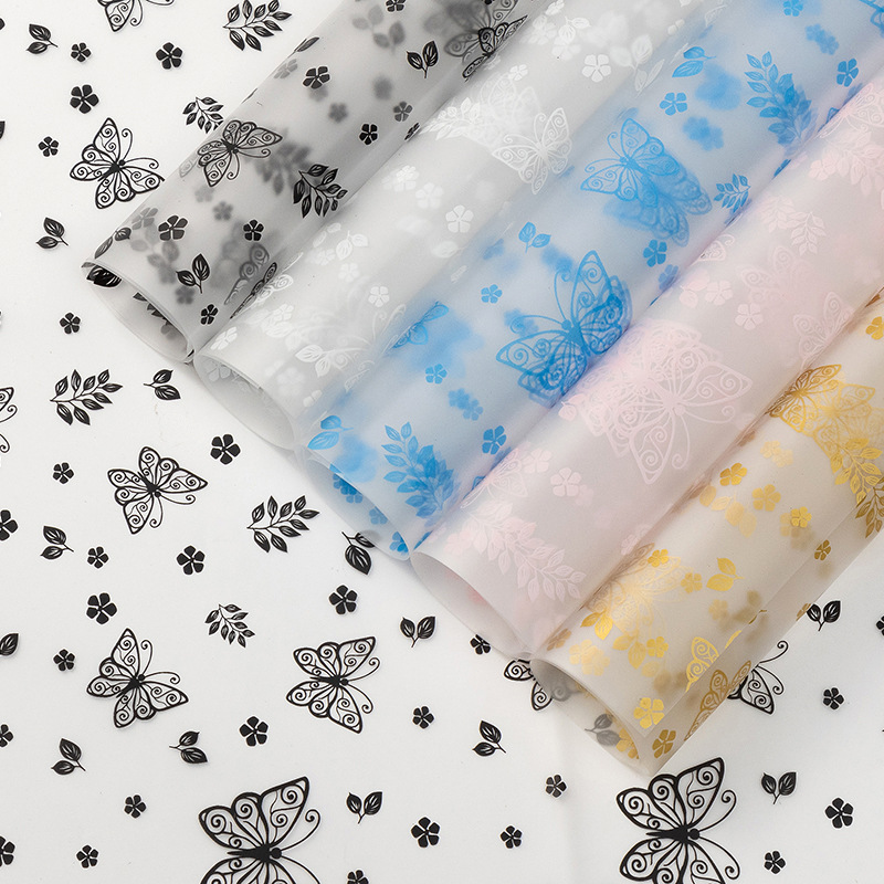 Butterfly Love Nosa Paper Flower Paper Flower Valentine's Day Wrapping Paper Floral Handmade DIY Wrapping Paper Flower Material Batch