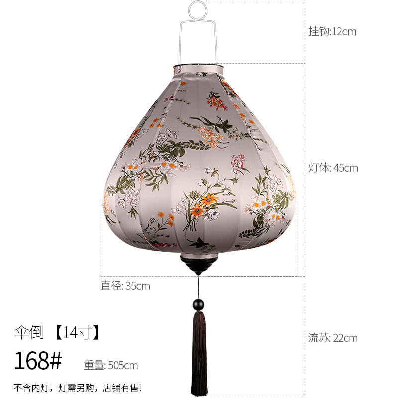 Picture of Mid-Autumn Festival Lantern ancient style decoration outdoor waterproof holiday atmosphere decorative lamp classical Chinese style antique lantern pendant