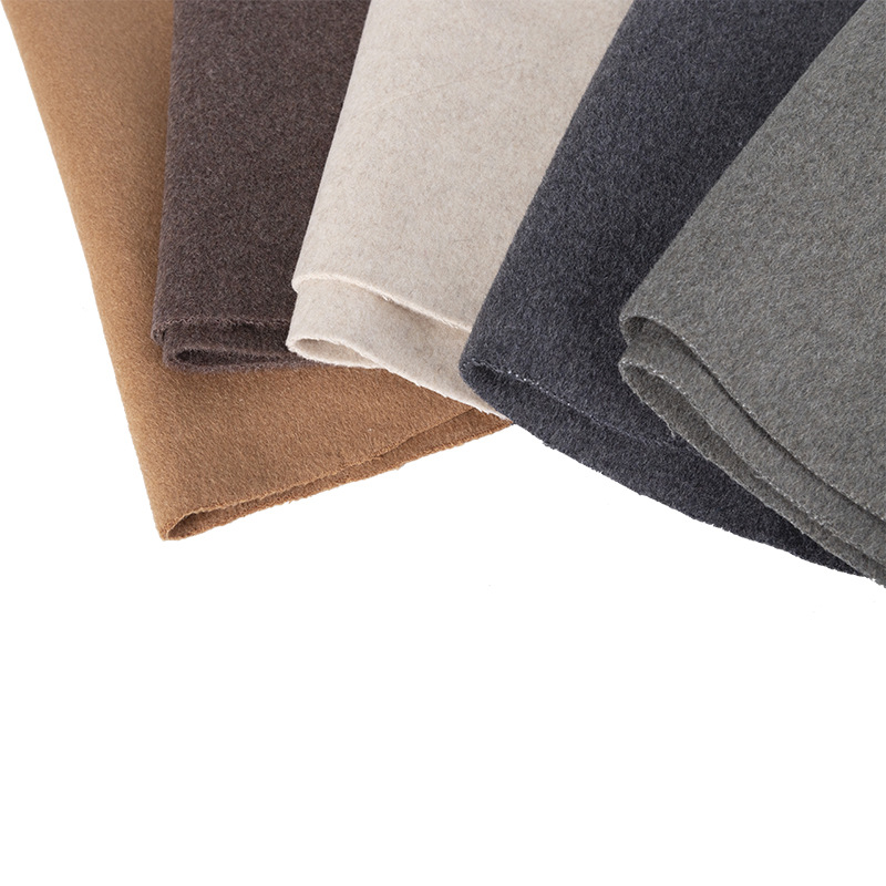 Picture of 10 Cashmere Double-Sided Woolen Fabric Autumn and Winter Classic Outwear Plain Woolen Double-Sided Woolen Fabric Wholesale