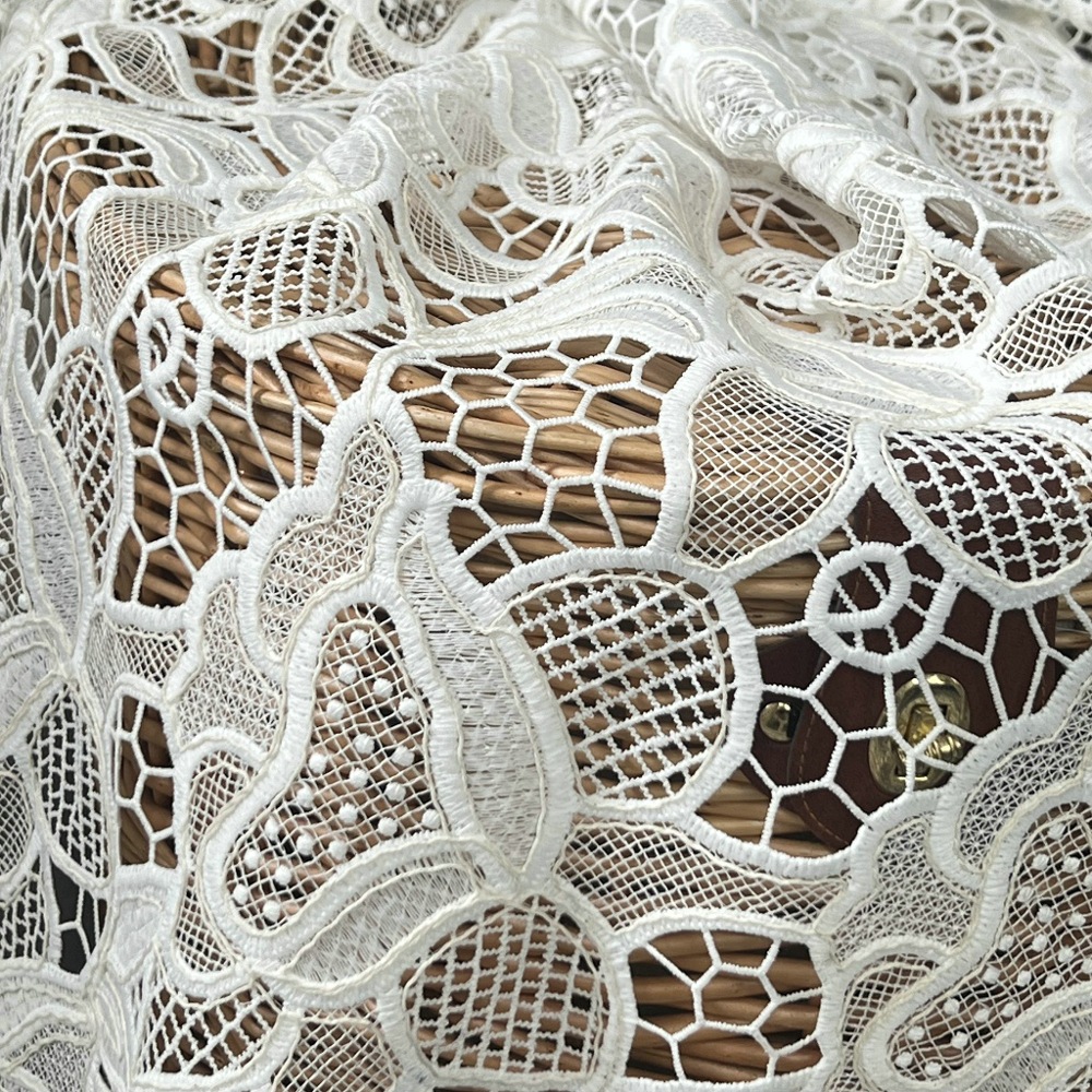 Picture of EG-1907219 Water-soluble Embroidery Cloth Lace Milk Silk Water-soluble Embroidery Cloth