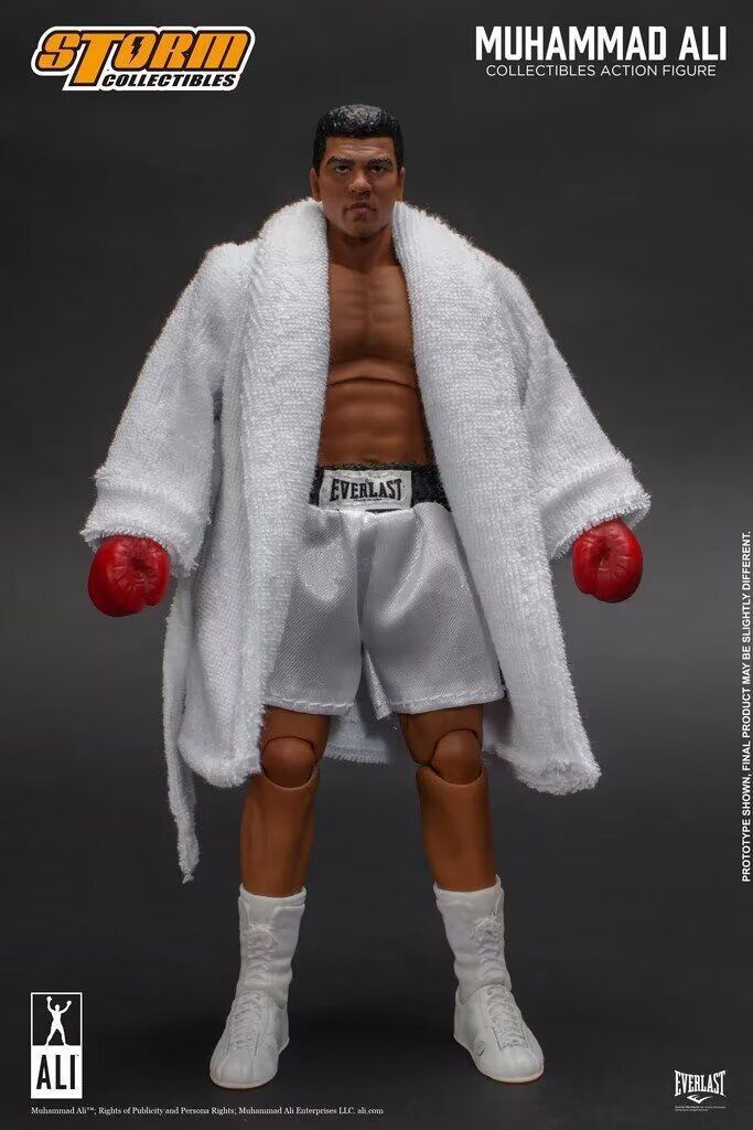 Picture of Direct selling in stock boxing champion 1 generation 2 generation Tyson Ali boxing champion Mike Tyson three head carving movable hand