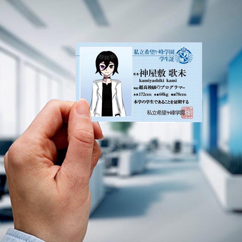 Picture of Bullet Ball campus card hope peak School Park PVC card Miao Yucheng fog cutting Sound Dance garden Saya fragrance