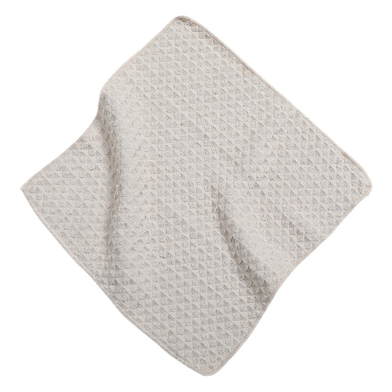 Square cross-border waffle 30*30 small square absorbent waffle square hand gift towel wholesale