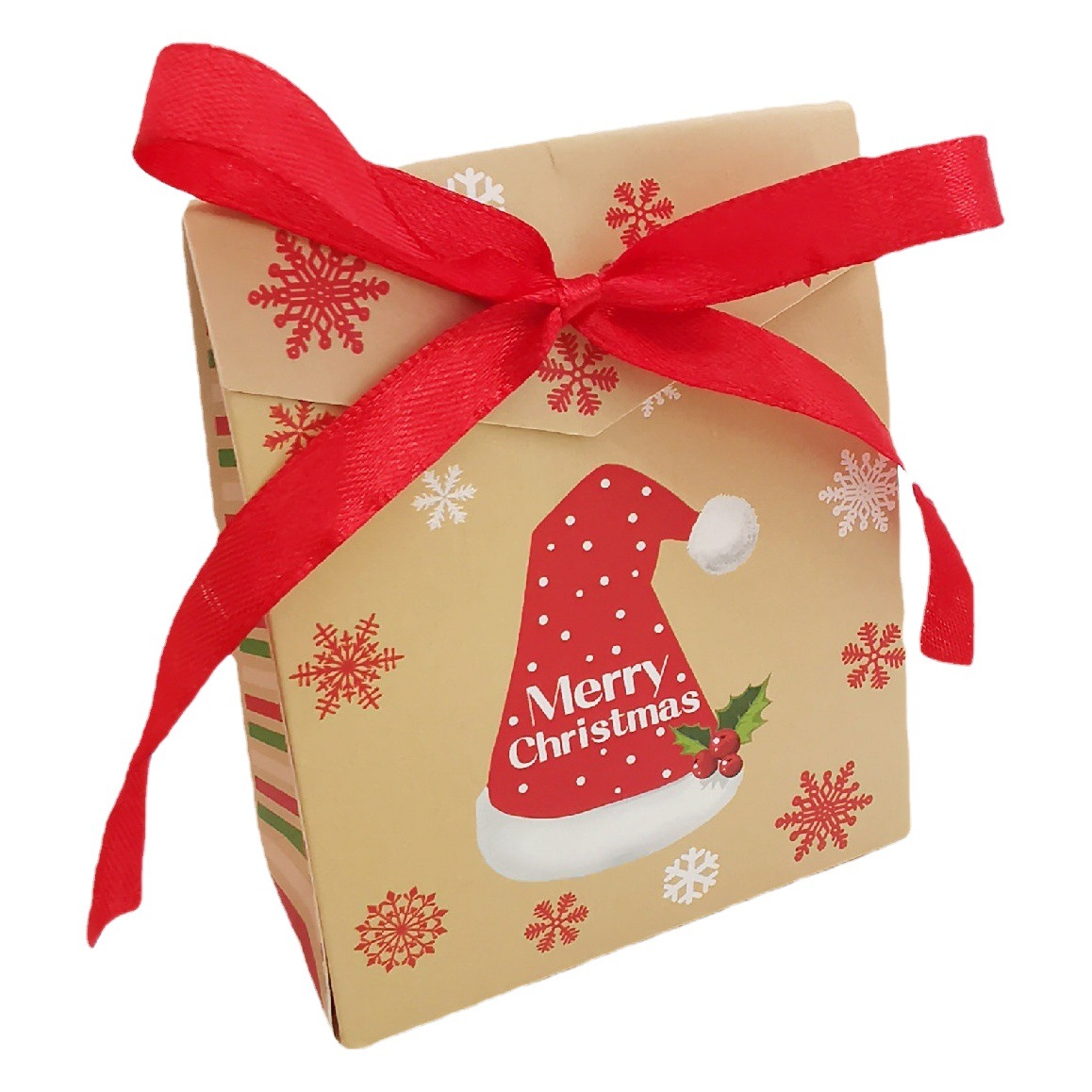 New Christmas candy box creative three-dimensional holiday gift party small paper box candy packaging box Christmas hat