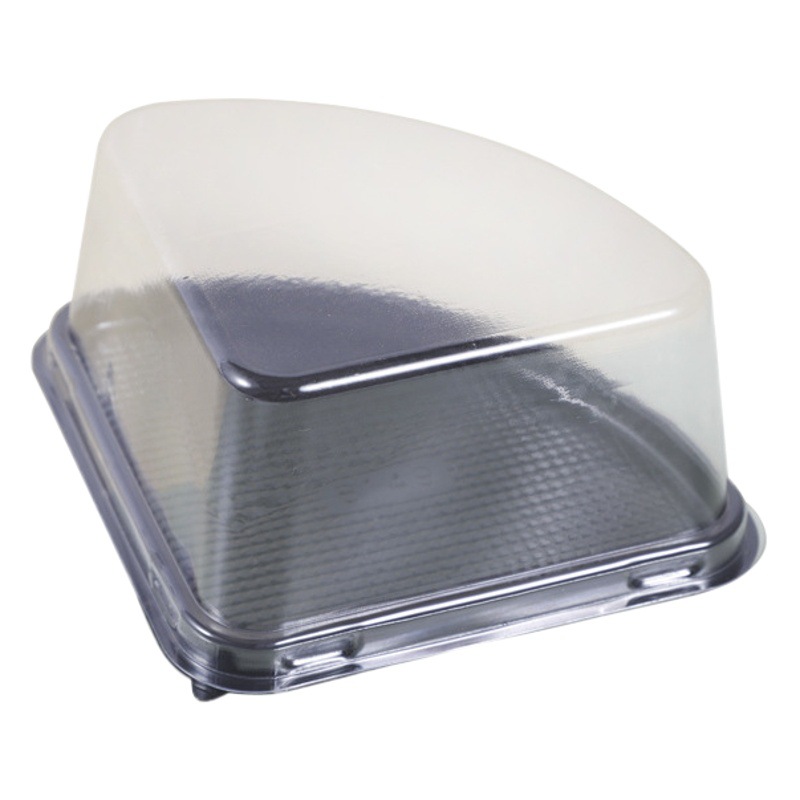 Disposable lasagna cake box triangle blister box cut pieces mousse cheese bag sandwich box baking packaging