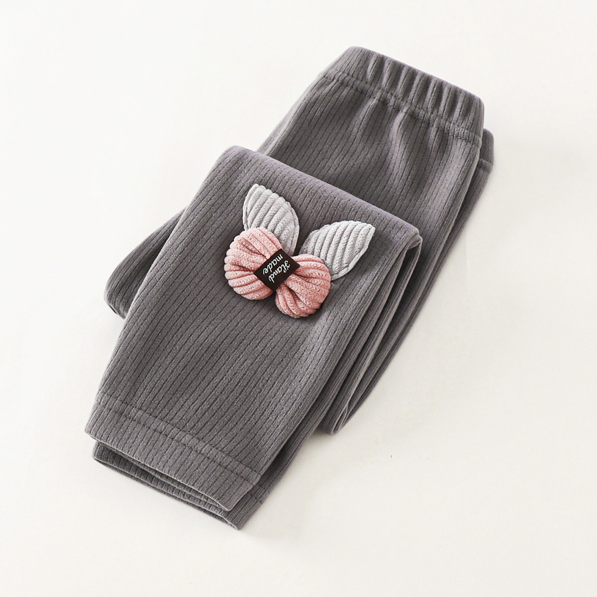 Picture of Children's Leggings Autumn New 2024 Girls Velvet Thin Baby Outer Lace Trousers Girls Pants