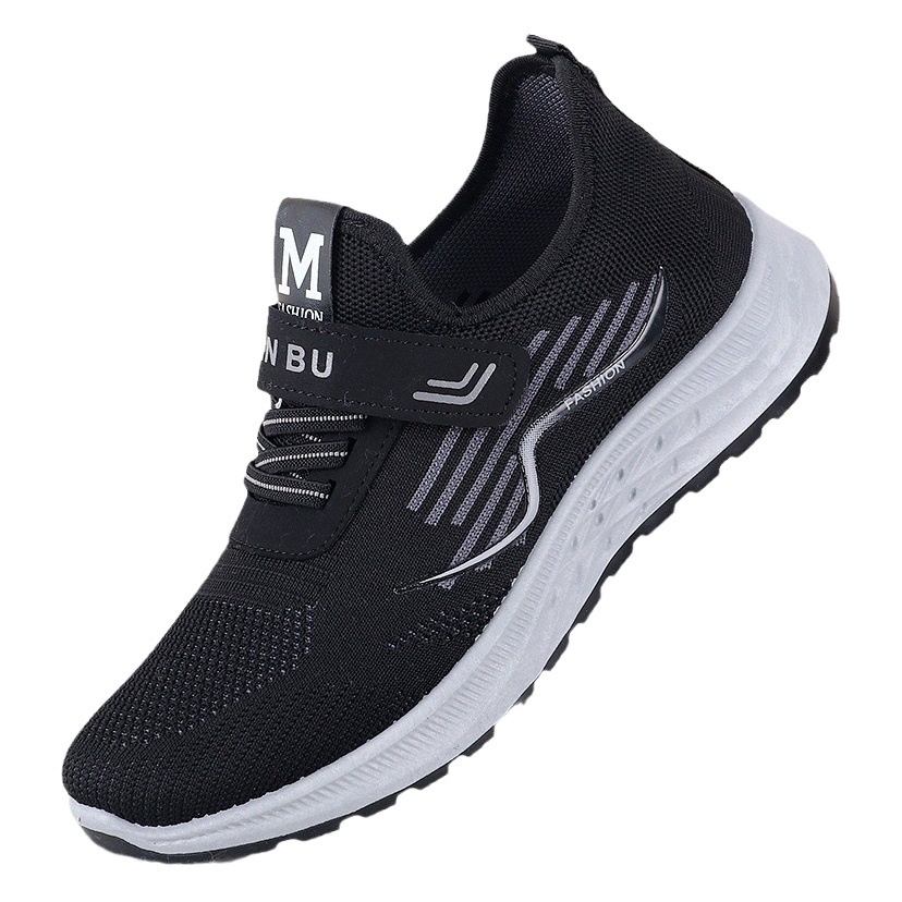 Foreign trade men's shoes men's spring cross-border shoes wholesale men's casual shoes breathable couple flying woven sneaker