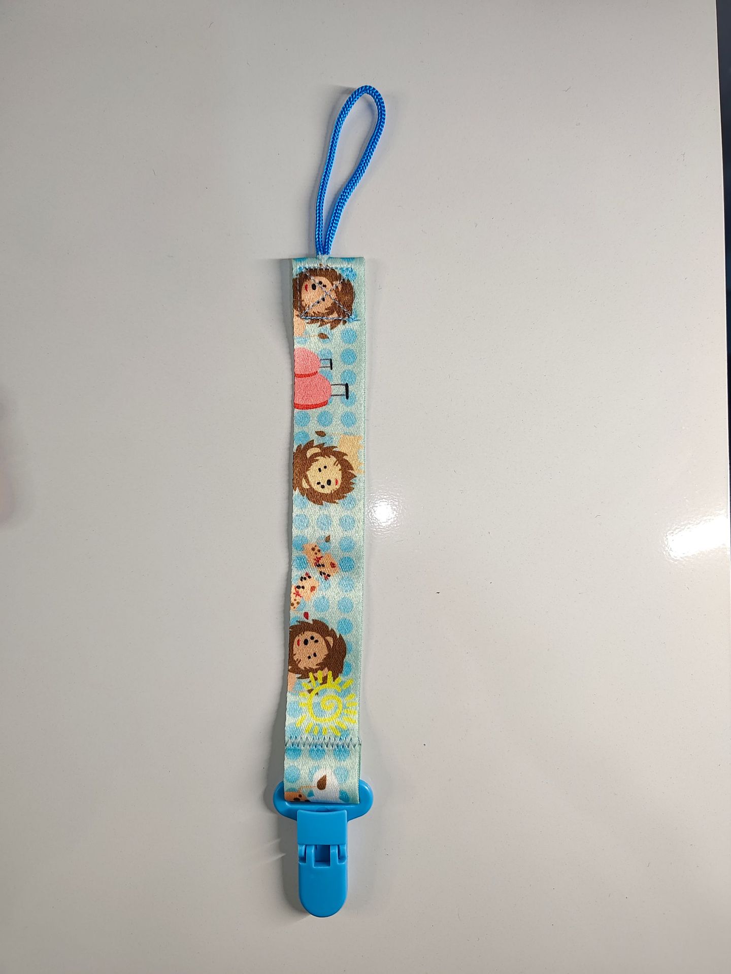 Picture of Factory in stock direct double-sided floral pacifier chain baby toy teether anti-drop chain lanyard baby anti-drop strap