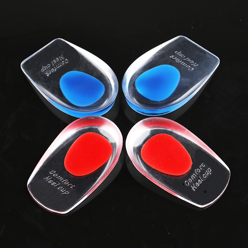 Picture of Heel pad silicone pad insole heel pad PU half size heel pad outdoor sports insole