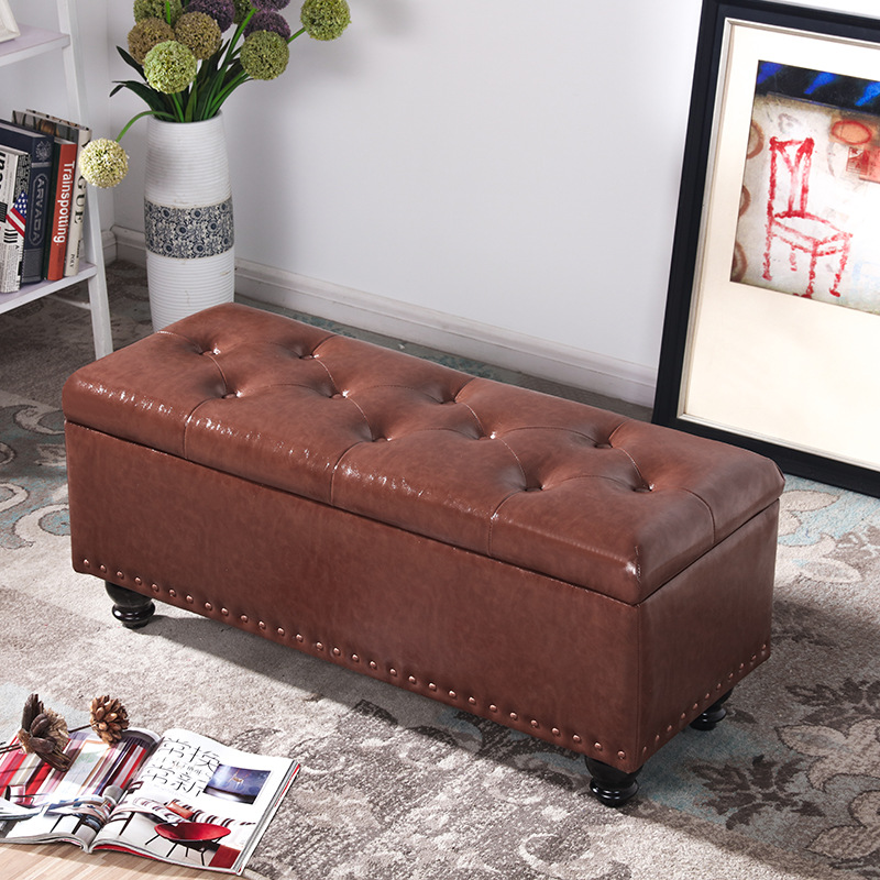 Picture of Clothing Store Sofa Stool Rest Dressing Room Bench Storage Door Shoe Changing Stool Fitting Room Shoe Changing Stool
