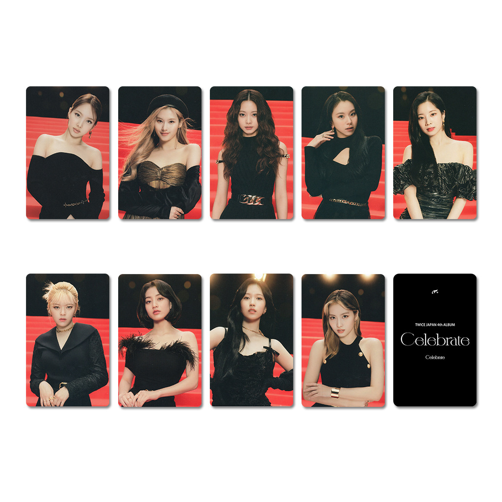 Picture of TW JAPAN 4th ALBUM "Celebrate" Day Special Card Personal Photograph of Peripheral Small Cards