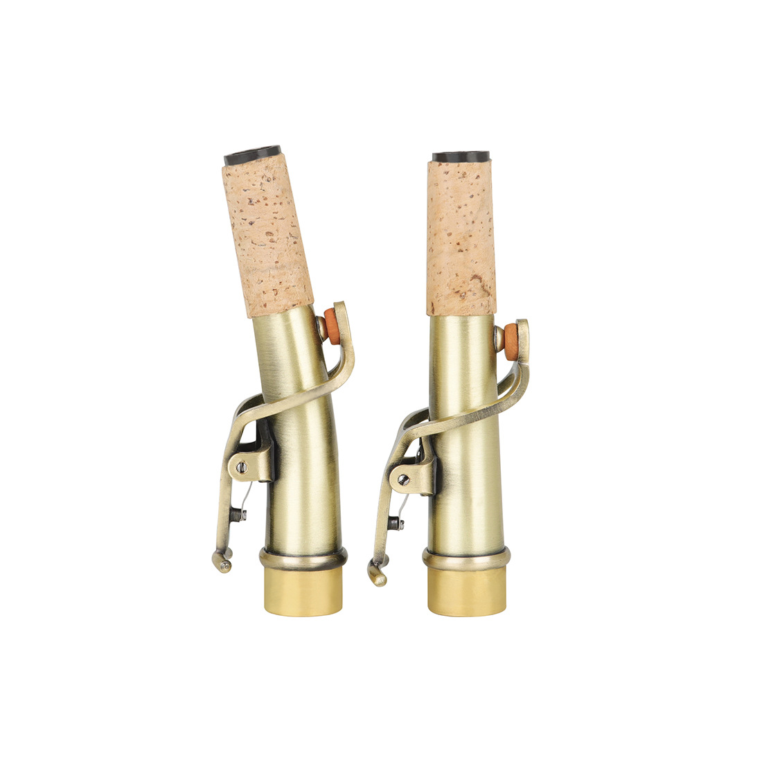B- tone high-pitched saxophone straight neck curved neck 2 green antique saxophone neck tube neck wind instrument accessories wholesale