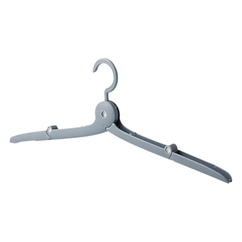 Picture of Folding Clothes Hanger Portable Travel Clothes Hanging Travel Multifunctional Clothes Retractable Clothes Hanger Household Clothes Support Clip