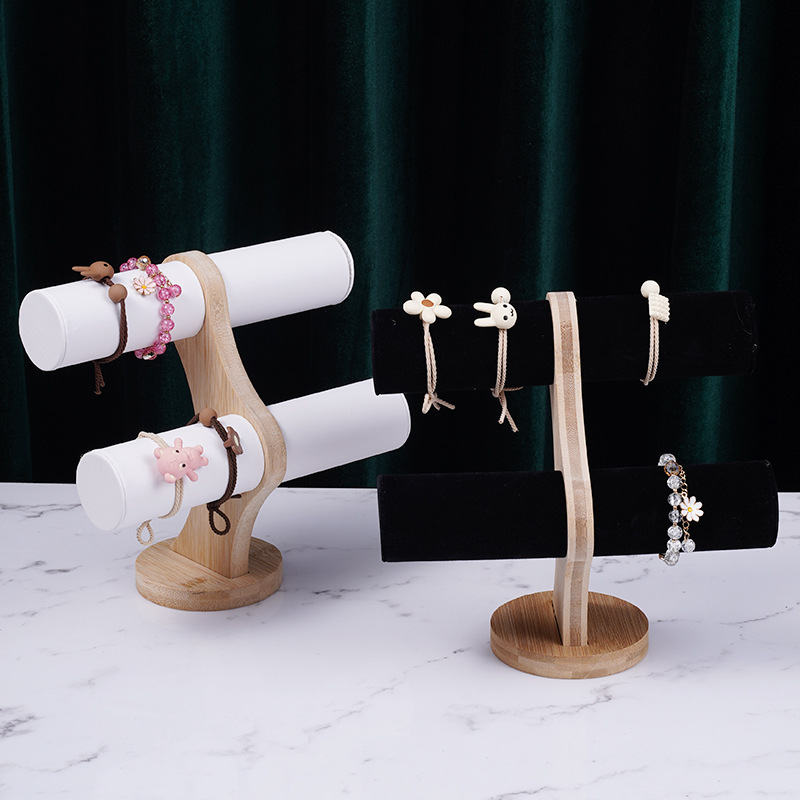 Picture of 2024 New Bamboo Bracelet Display Stand Jewelry Watch Bracelet Storage Stand Jewelry Bracelet Jewelry Hair Ring Storage