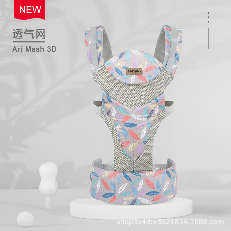 Picture of Strap Baby Baby Baby Baby Go Out Simple Front and Back Dual-Use Newborn Front Hug Horizontal Hug Waist Stool Back Baby Artifact Summer