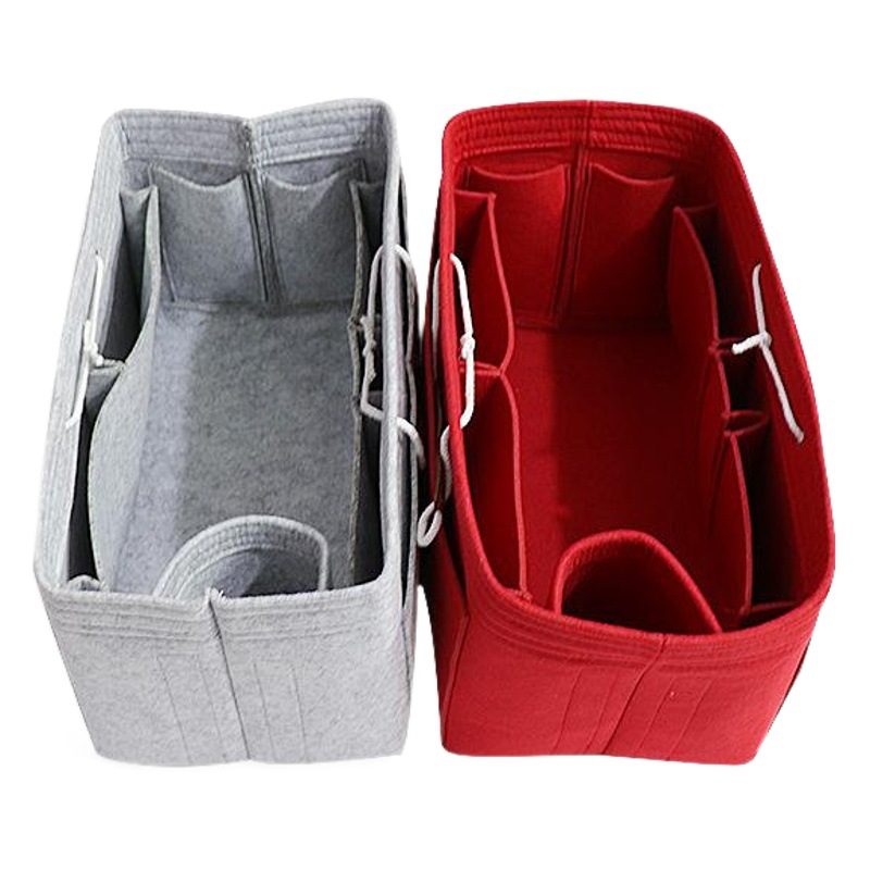 in stock Supply Cross-border Felt Liner Bag Cosmetic Bag Creative Fashion Felt Travel Bag Portable Felt Storage