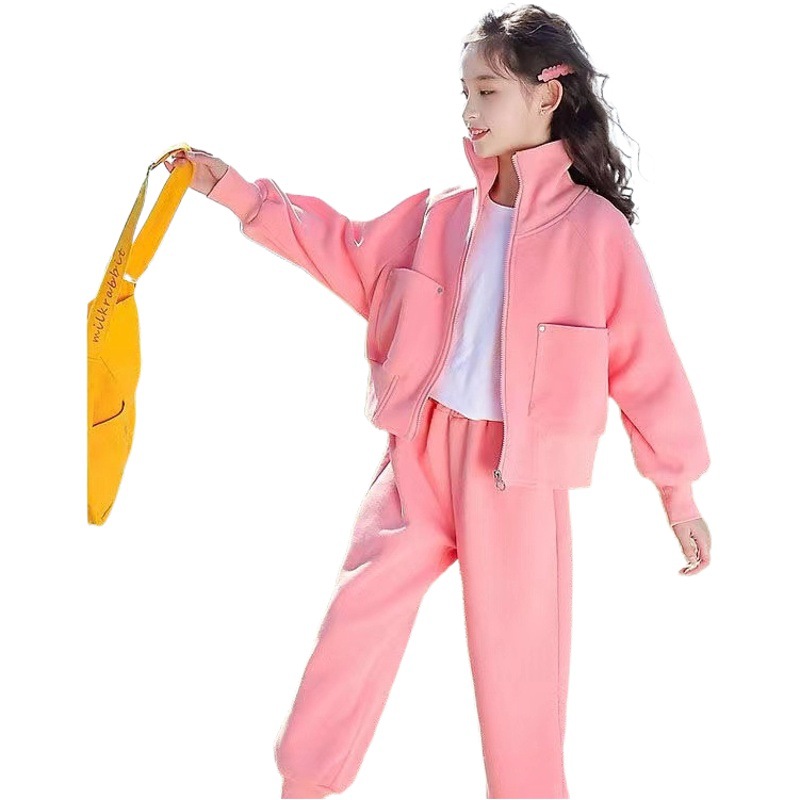 Girls' autumn suit girls' spring and autumn sportswear new fashionable fashionable girls' autumn children's clothing