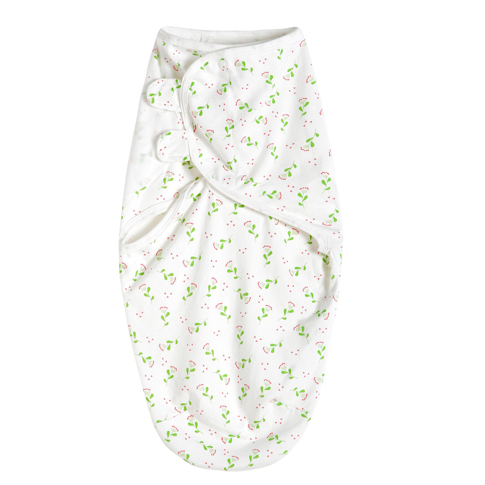 Picture of Yinmei cotton baby swaddling towel newborn anti-shock baby sleeping bag printing Four Seasons baby quilt cross-border