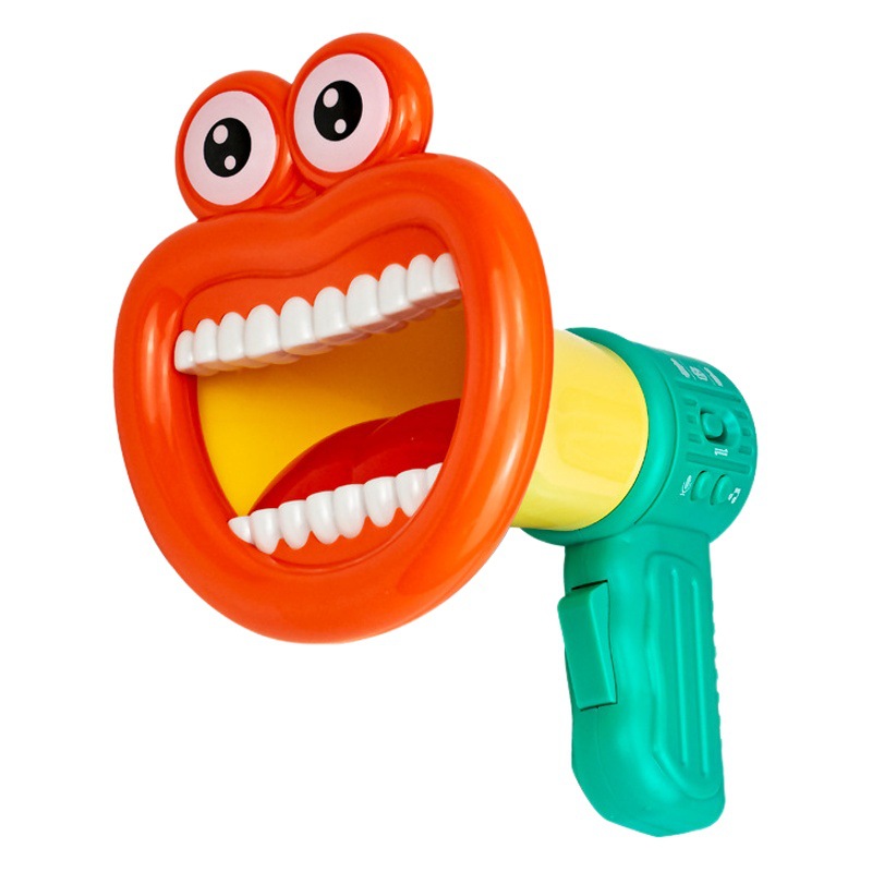 New Trick Funny Voice Changer Speaker Children's Creative Microphone Spoof Laughing Handheld Amplifier New Strange Toy