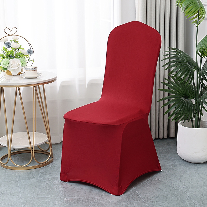 Picture of Elastic Chair Cover Thickened Hotel Chair Cover Wedding Banquet Hotel Wedding Universal Wedding Special All-inclusive