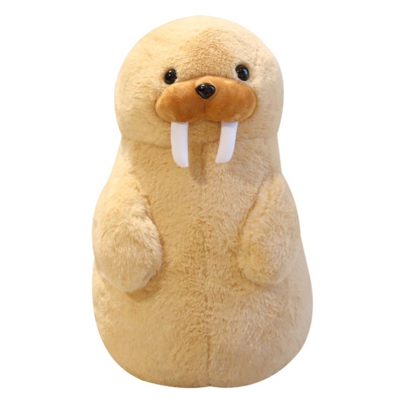 Bobbi Bear Ocean Series Aquarium Standing Penguin Plush Toy Doll Aquarium Seal Grab Doll Cross Border