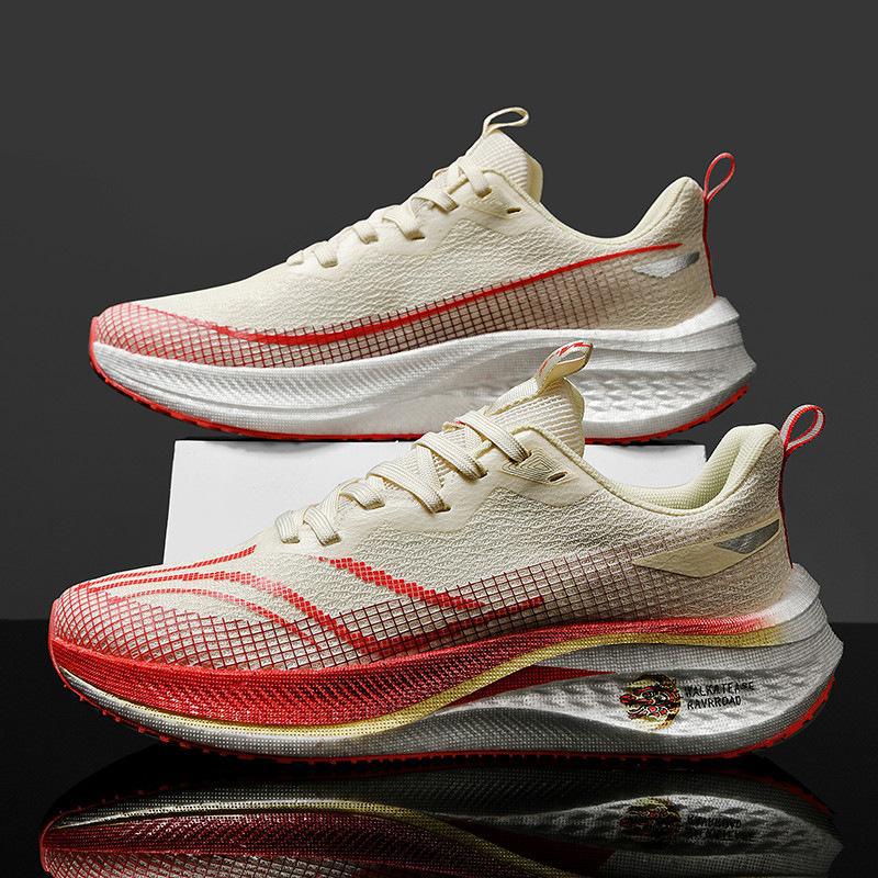 Red Rabbit 7pro Year of the Dragon Limited 2023 New Carbon Board Running Shoes Flying 3C sneaker Male Students Racing Running Shoes