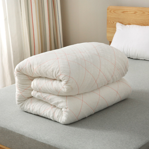 Picture of Cotton Quilt Student Dormitory Mattress Quilt Single Cotton Quilt Quilt Core Spring Autumn Winter Quilt Thickeneded 5kg Quilt