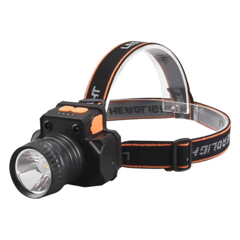 New induction headlamp flashlight head-mounted outdoor home USB charging night fishing headlamp small miner's lamp