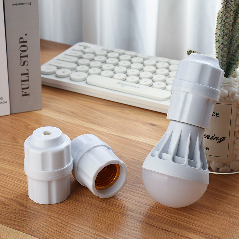 Thick wall bakelite lamp cap hanging roof practical lamp mouth anti-screw falling design flame retardant thick wall lamp cap