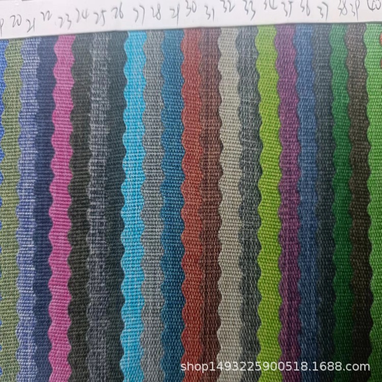 Spot 300D Matte Cloth Pvc Cationic Dragon Dance Oxford Cloth Imitation Linen Home Textile Luggage Handbag Fabric
