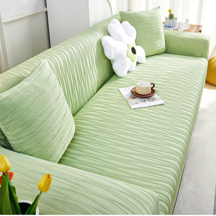 Picture of Carefully Selected New Ice Silk Sofa Cover, All-Inclusive Universal Cover, Universal Summer Elastic Lazy Sofa Cover, Anti-Cat Scratch