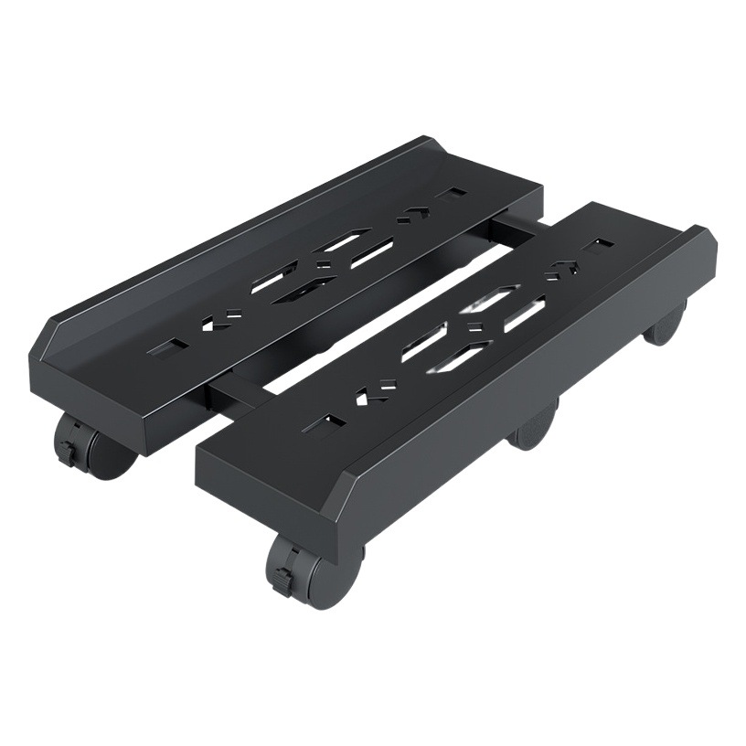 Desktop Computer Host Bracket Universal Base Home Office Storage Rack Elevated Movable Chassis Bracket