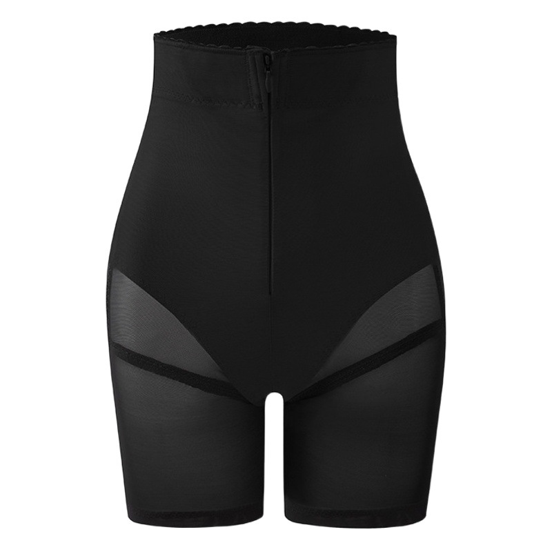 Zipper High Waist Abdomen Tinker Underwear Women's Waist Tinker Small Belly Slimming Lifting Hip Boxer Safety Pants Shaping Body Beauty Hip