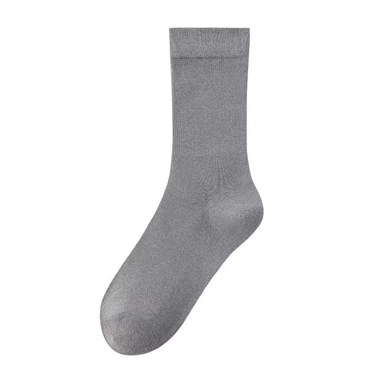 Picture of Mid-Calf Socks for Women, Spring and Autumn Solid Color Slouch Socks, Versatile Maternity Socks, Casual Long Socks, Zhuji Socks Wholesale
