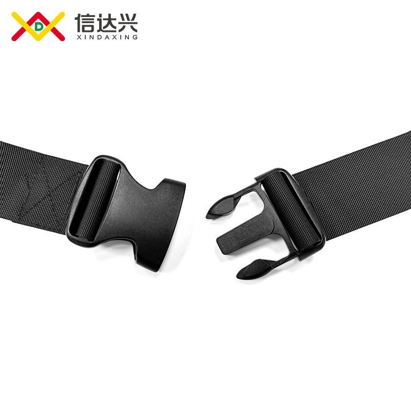Luggage compartment with fixed binding strap buckle Japanese buckle elastic adjustable buckle strap waist belt