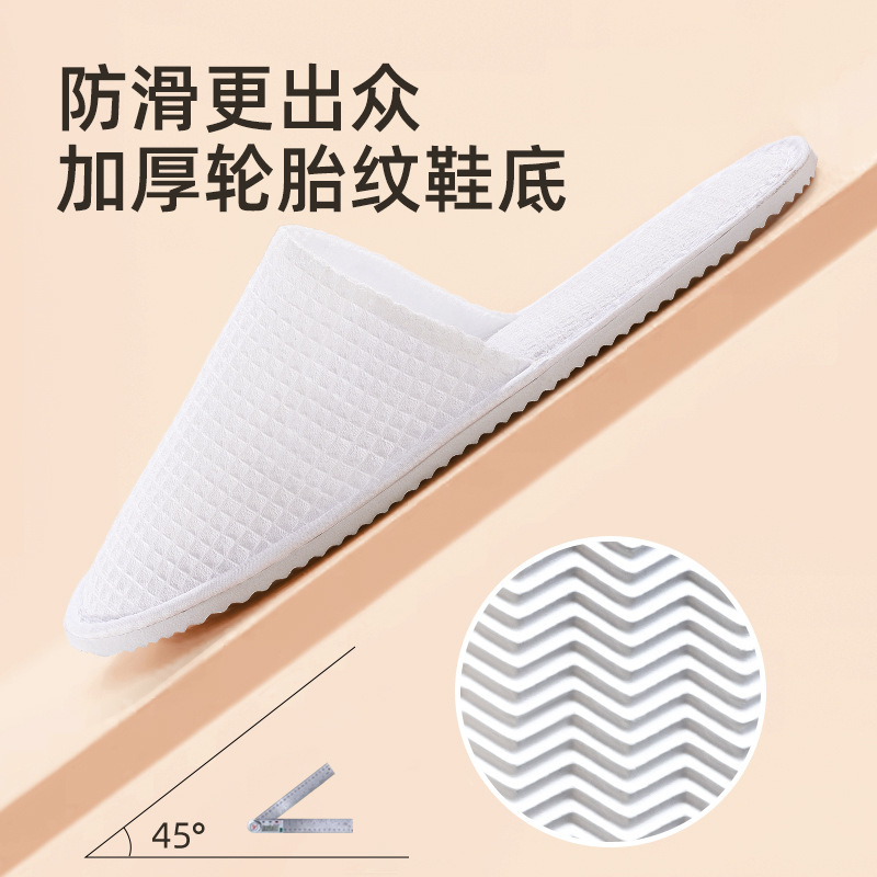 Picture of Outdoor Portable Foldableing Waffle Slippers for Men and Women, Hotel Bathing, Home, Non-Disposable Business Trip