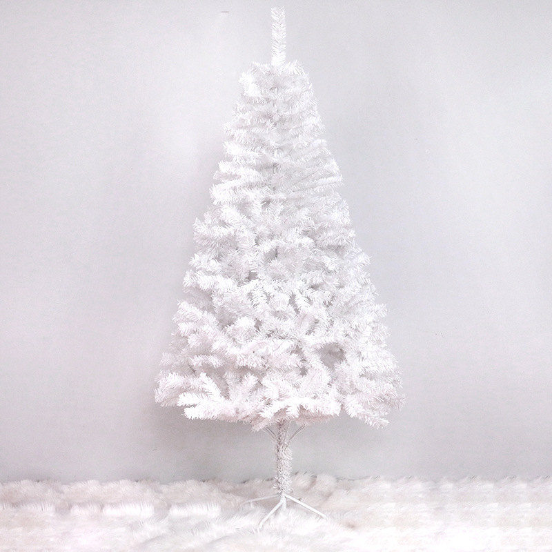 White Christmas Tree 1.5 m 1.8 m 2.1 m Encrypted Christmas Bare Tree Pure White Christmas Scene Snow Landscape Arrangement