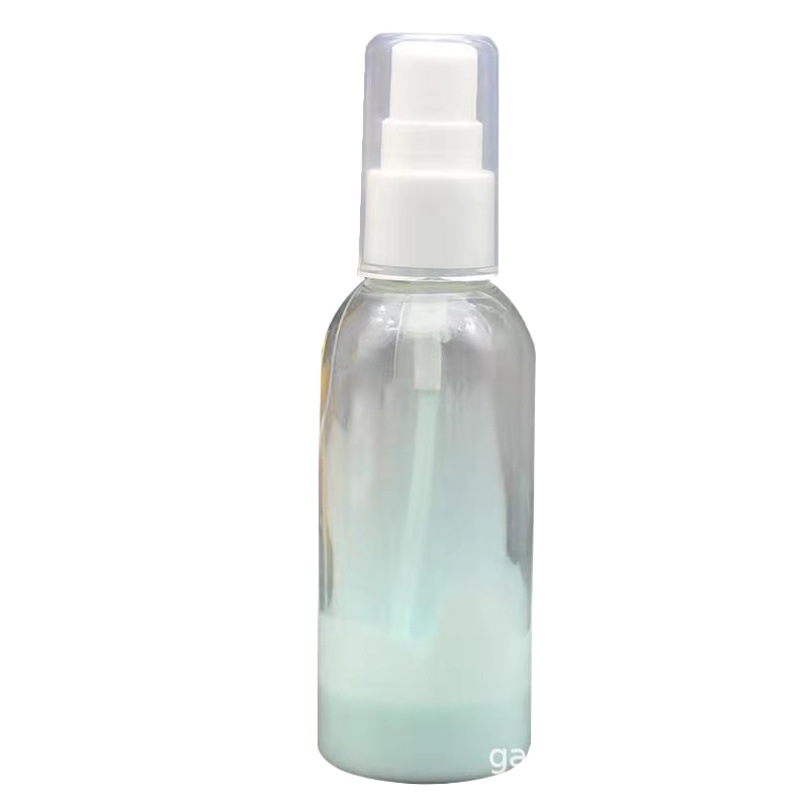 Wholesale 50/80/100/120 ml Birdmouth Pump Head Transparent Press Bottle Cosmetic Emulsion Bottled for Washing