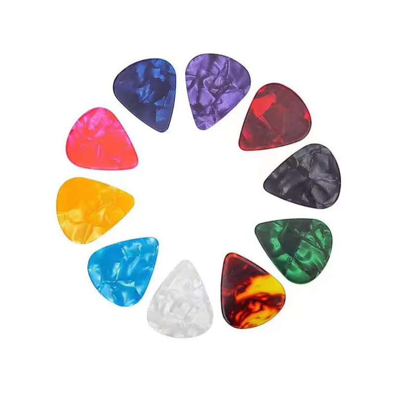 Picture of Guitar Picks 0.5 0.75 1mm Guitar Picks Guitar Picks Heart-Shaped Strumming Picks