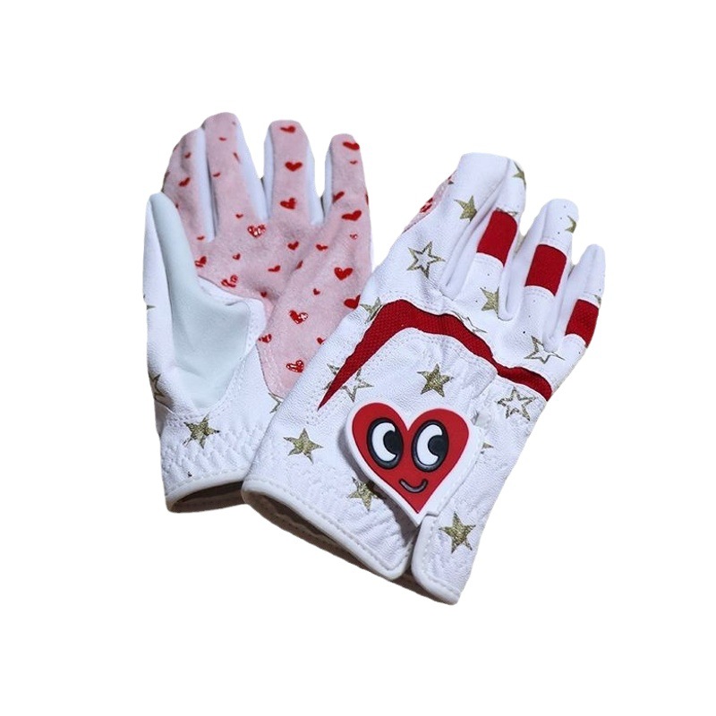 Qingdao Hao Jiutai Kidsren's Golf Non-Slip Silicone Gloves for Boys and Girls Sports Gloves Plus Trademark Logo