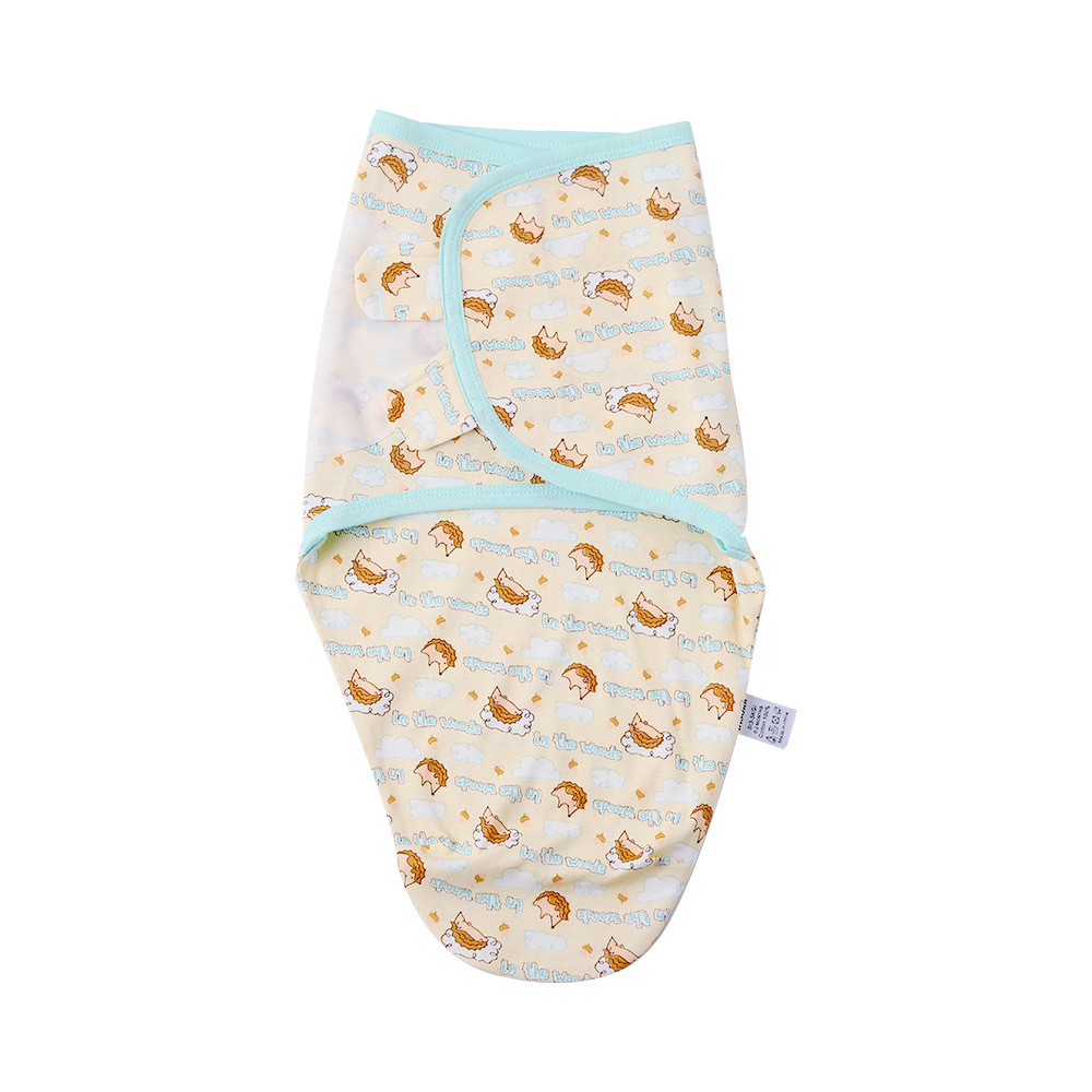 Picture of Yinmei cotton baby swaddling towel newborn anti-shock baby sleeping bag printing Four Seasons baby quilt cross-border