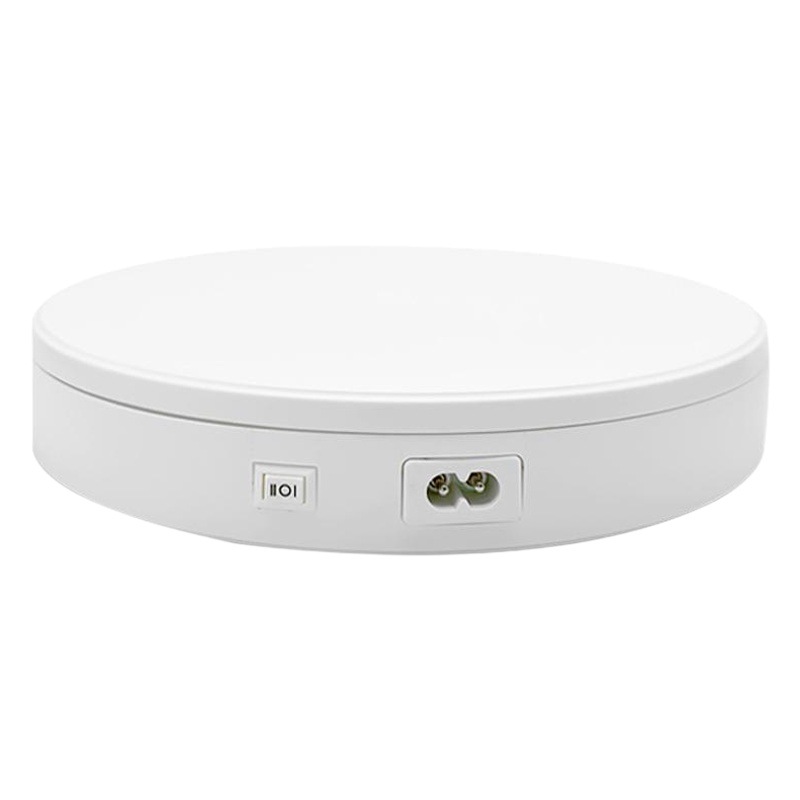 Electric turntable 360 ° rotating almost noiseless rotating table jewelry multi-function rotating display table