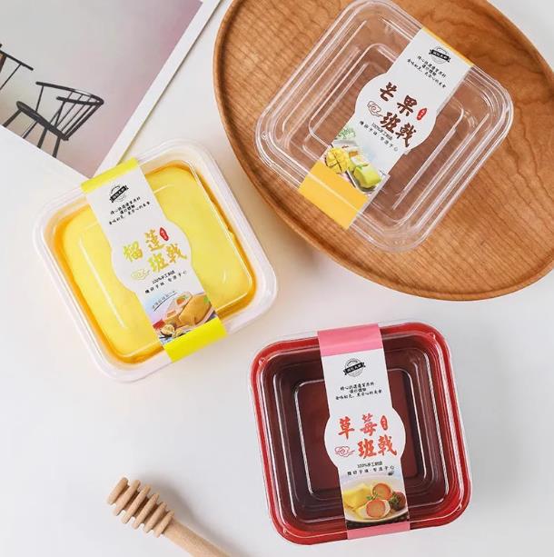 Durian Mango Banji Packaging Box Baking Strawberry Banji Fruit Fishing Packaging Box Household Baking Dessert Packaging Box